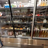 some vegan cheeses in there, kombucha, etc...  at La Ventana Natural in Cadiz