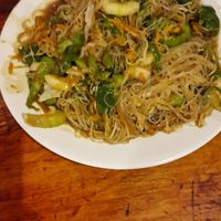 HUGE Rice Noodles at Restaurante Caimito in Granada