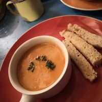 Tomato soup at TierraQuerida.Co in Filandia