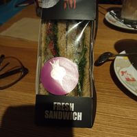 Grilled vegetable sandwich at BER - NU Made with Love - T1 in Berlin