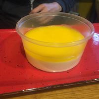 Desert, simple but good! at Arepera Maracay in Zagreb