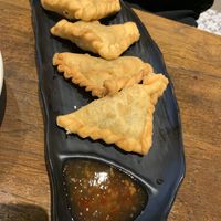 Curry puffs   at Kinn Thai in Mill Park