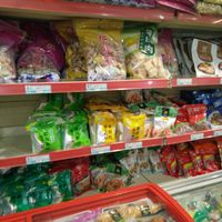 mock meats at Beijing Zheng Long Zhai in Beijing