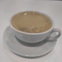White coffee at Bodhi Tree Vegetarian Cafe - 菩提树 in Penang