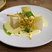 Terrine of salsify and black radish (November 2022 menu) at Lento in Antwerpen