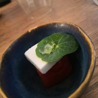 Amuse-bouche at Lento in Antwerpen