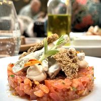 Tomato tartare  at Lento in Antwerpen
