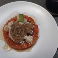 Tomato tartare at Lento in Antwerpen