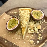 Passionfruit cheesecake  at Lento in Antwerpen