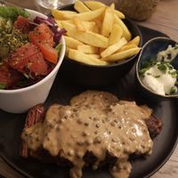 Vegan steak at Lento in Antwerpen