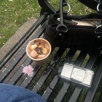 vegan hot chocolate   at Uplands Roast in Edinburgh