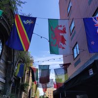 Market at Kamala in East London