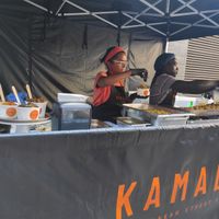 Stall at Kamala in East London