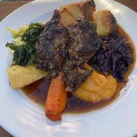 Cashew, Walnut & Lentil Roast  at The Railway Tavern in Bromley