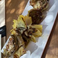 Artichokes   at Restaurante Recreo Peral in Cuenca