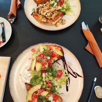 vegan baguettes at Lecker Kaffee in Lindlar