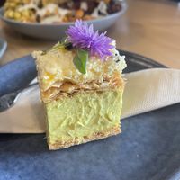 Custard Square  at Wild Pear Kitchen in New Plymouth
