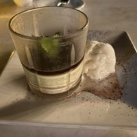 Vegan tiramisu  at Hadicurari in Noord