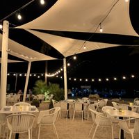 Outside dining   at Hadicurari in Noord