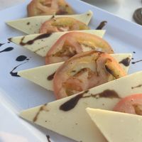 Vegan caprese-don’t recommend   at Hadicurari in Noord