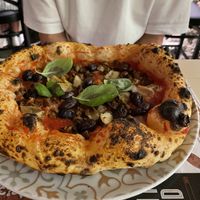 Capricosa pizza   at Fabrique in Split