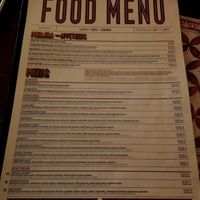 Menu - we asked for pizzas without cheese and they were great   at Fabrique in Split