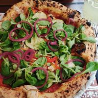 Pizza vegetariana at Fabrique in Split