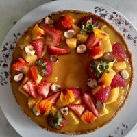 Mango NoCheesecak at Tâmaras e Cacau in Nisa