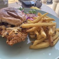 !! NICHT !! vegan - Chicken Burger   at Pure Kitchen in Cumbre Del Sol