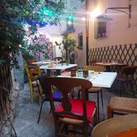 Beautiful seating area at Locale in Palermo