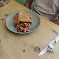 Tasty toastie at Root in Hythe