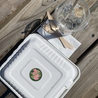   at VIBE Plant Based Cafe & Restaurant in Douglas