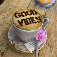 The most amazing oat mocha.❤️  at VIBE Plant Based Cafe & Restaurant in Douglas