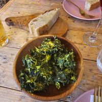 Kale crisps at VIBE Plant Based Cafe & Restaurant in Douglas