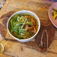 Macaroni Cheese at VIBE Plant Based Cafe & Restaurant in Douglas