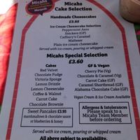  at Micahs Tearooms in Morpeth