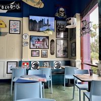 Inside restaurant   at Wahoo's in Torrance