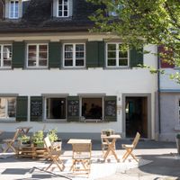 Outside at Localholic in Gottlieben