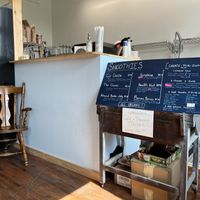 Main floor in back Juice Bar  at The Wild Violet in Mars Hill