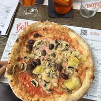 Vegane Pizza Capricciosa   at Balboa in Regensburg
