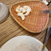 Vegan Shrimp (my mom asked on the side)  at My Thai Vegan & Boba in Frisco