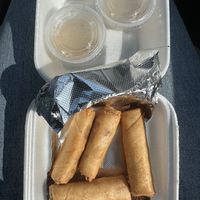 Spring rolls  at My Thai Vegan & Boba in Frisco