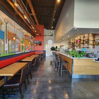 Inside of restaurant at My Thai Vegan & Boba in Frisco