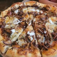 Mushrooms pizza - 12/10 at Moto Laurie in Da Lat