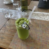 Green juice  at Moto Laurie in Da Lat