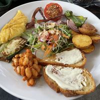 Vegan breakfast  at Moto Laurie in Da Lat