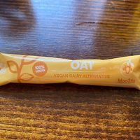 Oat milk sachet for the tea at The Greyhound in Bromley