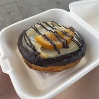 Chocolate orange cronut  at Chök - Sevilla in Sevilla