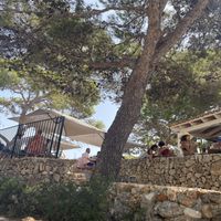 Outside terrace  at Sa Cala Beach Club in Mallorca