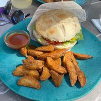 Vegan sandwich😻  at Sa Cala Beach Club in Mallorca